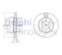 Disque de frein DELPHI BG2347