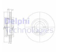 DELPHI BG3661C Disque de frein