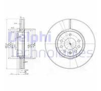 DELPHI BG3772C Disque de frein
