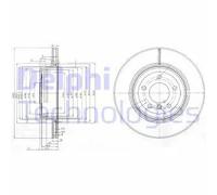 DELPHI BG3961 Disque de frein