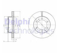 DELPHI BG4211C Disque de frein