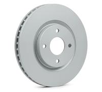 Delphi Disque de frein BG5043C avant ventilé à haute teneur en carbone – jeu de 2 pièces