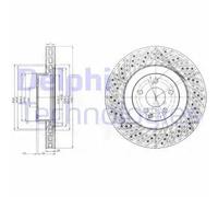 DELPHI BG9057 Disque de frein