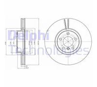 DELPHI BG9063C Disque de frein