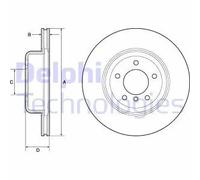DELPHI BG9162C Disque de frein