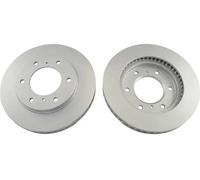 2x Disque de frein ventilé BR-5770-C KAVO PARTS pour MITSUBISHI FIAT