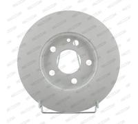 Disque de frein FERODO DDF1220C avant, ventilé, 2 pièce