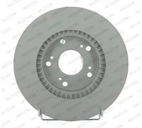 FERODO BRAKE DISC, DDF1496C, FRONT, FOR HONDA BR-V 2016-, OE-MATCHING QUALITY, SMOOTH & QUIET PERFORMANCE