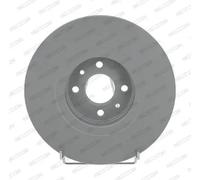 Ferodo Disque de frein DDF1513C avant ventilé 2 pièces