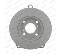 Ferodo Disque de frein DDF1960C avant ventilé 2 pièces pour Nissan Pixo 2009-