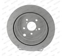 2x Disque de frein ventilé DDF2141C FERODO pour TOYOTA SUBARU