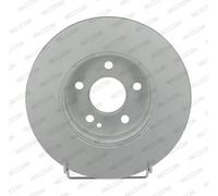 Ferodo Disques de frein DDF2460C Paire avant ventilés Mercedes A/B/GLA Lot de 2