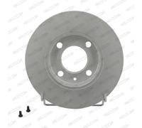 2x Disque de frein ventilé DDF812C FERODO pour VW SEAT