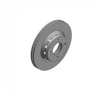 2x Disque de frein ventilé de l'extérieur 100.1222.20 ZIMMERMANN pour AUDI