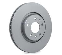 2x Disque de frein ventilé de l'extérieur 100.1234.20 ZIMMERMANN pour AUDI SKODA