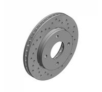 2x Disque de frein ventilé de l'extérieur 380.2166.52 ZIMMERMANN pour SMART