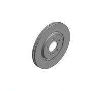 2x Disque de frein ventilé de l'extérieur 600.1606.20 ZIMMERMANN pour VW SEAT