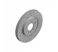 2x Disque de frein ventilé de l'extérieur 600.1606.52 ZIMMERMANN pour VW SEAT