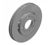 2x Disque de frein ventilé de l'extérieur 600.3230.20 ZIMMERMANN pour VW LUPO I