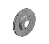 2x Disque de frein ventilé de l'extérieur 610.3701.52 ZIMMERMANN pour VOLVO