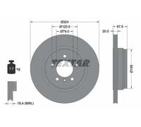 TEXTAR 92123103 Disque de frein