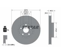 TEXTAR 92126403 Disque de frein