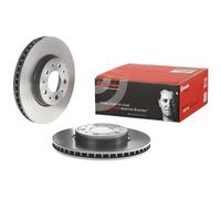 Brembo Disque de frein 09.5568.21 – ventilé intérieur – Jeu 2x pour VOLVO 940/850