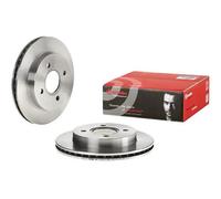 2x Disque de frein ventilé de l'intérieur 09.5708.10 BREMBO pour FORD AC