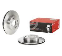 2x Disque de frein ventilé de l'intérieur 09.5869.14 BREMBO pour MAZDA KIA