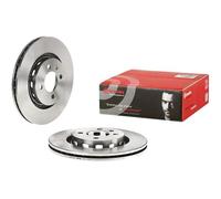 2x Disque de frein ventilé de l'intérieur 09.6728.10 BREMBO pour VW SEAT