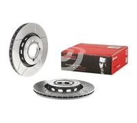 2x Disque de frein ventilé de l'intérieur 09.6728.75 BREMBO pour VW SEAT