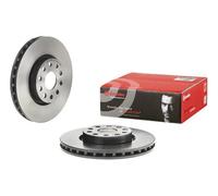 Brembo Disque de frein avant 09.6767.11 ventilé revêtement anti-corrosion UV – Jeu de 2 disques
