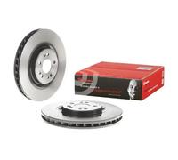 2x Disque de frein ventilé de l'intérieur 09.7606.11 BREMBO pour MERCEDES-BENZ