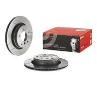 2x Disque de frein ventilé de l'intérieur 09.7702.75 BREMBO pour BMW 3 Coupé 3