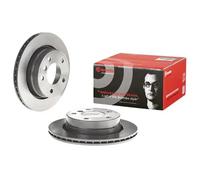 Brembo Disque de frein arrière 09.7727.11 – revêtement anti-corrosion UV – Jeu de 2 disques