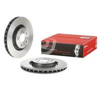 2x Disque de frein ventilé de l'intérieur 09.8485.11 BREMBO pour NISSAN