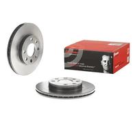 2x Disque de frein ventilé de l'intérieur 09.8635.11 BREMBO pour OPEL CORSA C