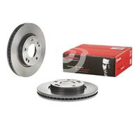 2x Disque de frein ventilé de l'intérieur 09.9079.11 BREMBO pour HYUNDAI TRAJET