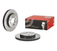 2x Disque de frein ventilé de l'intérieur 09.A116.11 BREMBO pour MITSUBISHI