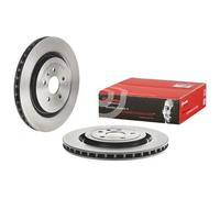 2x Disque de frein ventilé de l'intérieur 09.A508.11 BREMBO pour CADILLAC