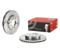 2x Disque de frein ventilé de l'intérieur 09.A609.10 BREMBO pour KIA CARNIVAL I