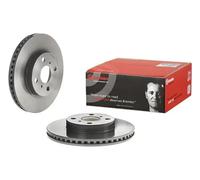2x Disque de frein ventilé de l'intérieur 09.A707.11 BREMBO pour TOYOTA YARIS