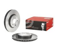 2x Disque de frein ventilé de l'intérieur 09.A717.11 BREMBO pour LEXUS IS II