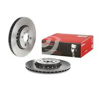2x Disque de frein ventilé de l'intérieur 09.A727.31 BREMBO pour RENAULT DACIA