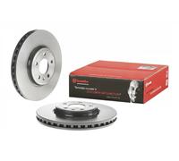 2x Disque de frein ventilé de l'intérieur 09.A758.11 BREMBO pour AUDI A6 C7 Q5