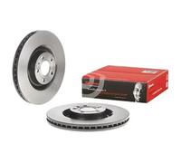 2x Disque de frein ventilé de l'intérieur 09.A815.11 BREMBO pour AUDI A4 B6