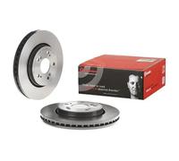 2x Disque de frein ventilé de l'intérieur 09.A866.11 BREMBO pour HONDA CR-V III