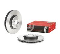 Disque de frein BREMBO 09A87011 avant, ventilé, 1 pièce