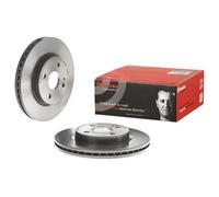 2x Disque de frein ventilé de l'intérieur 09.A968.11 BREMBO pour MAZDA FORD