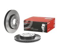 2x Disque de frein ventilé de l'intérieur 09.B551.11 BREMBO pour KIA HYUNDAI
